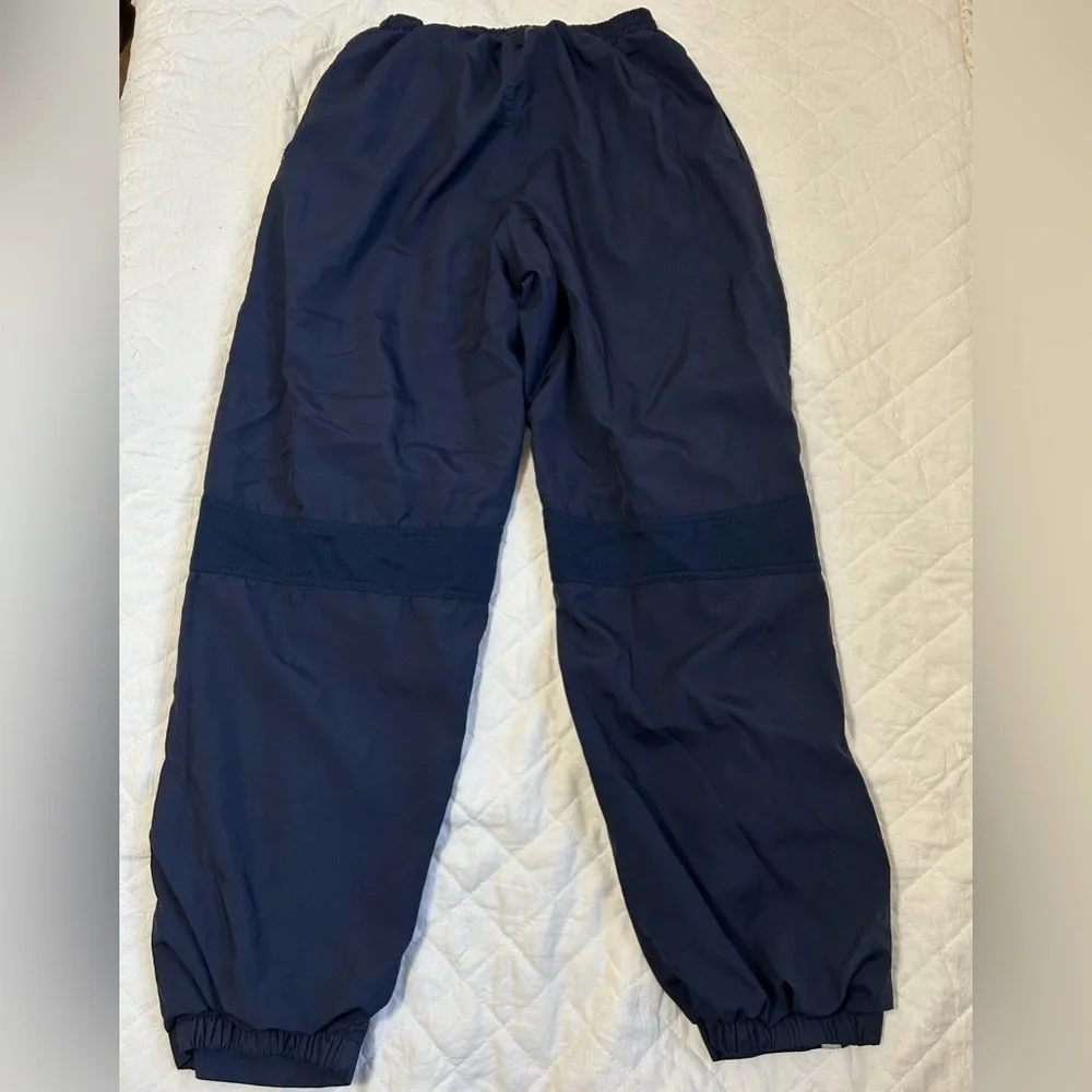 Vintage Started Tack Pants Men’s M Navy blue ,Strech lined Y2K